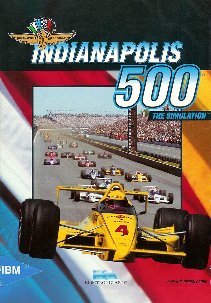 Indianapolis 500: The Simulation - Cover Art