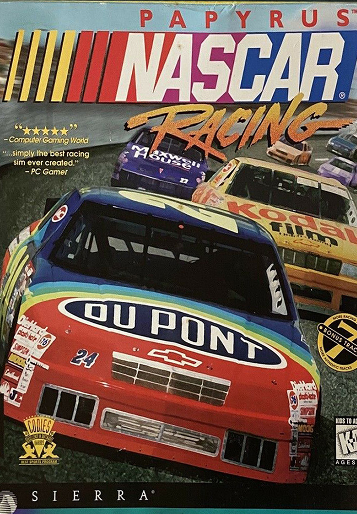NASCAR Racing - Cover Art