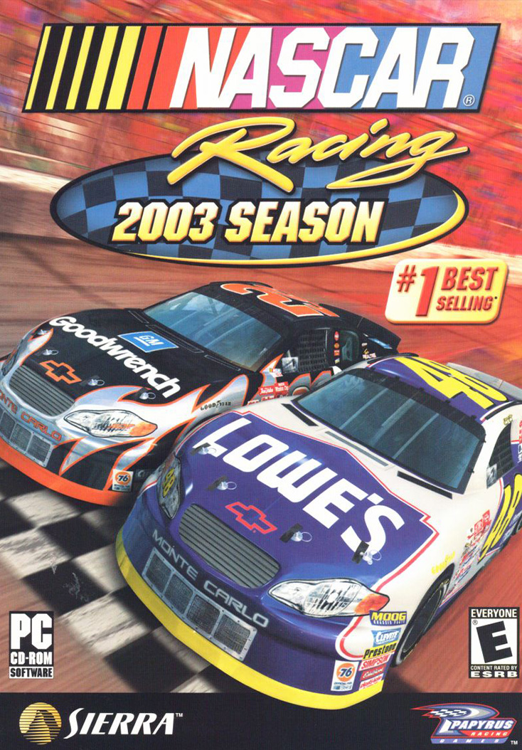 NASCAR Racing 2003 Season - Cover Art