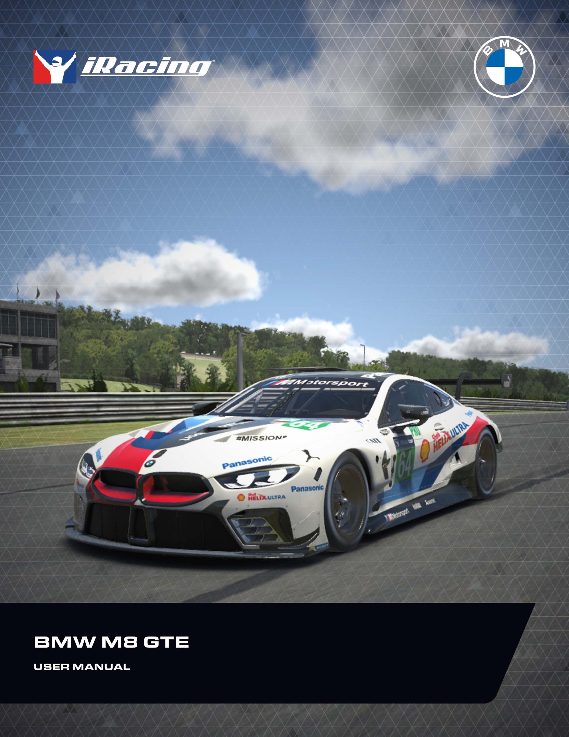 BMW M8 GTE User Manual