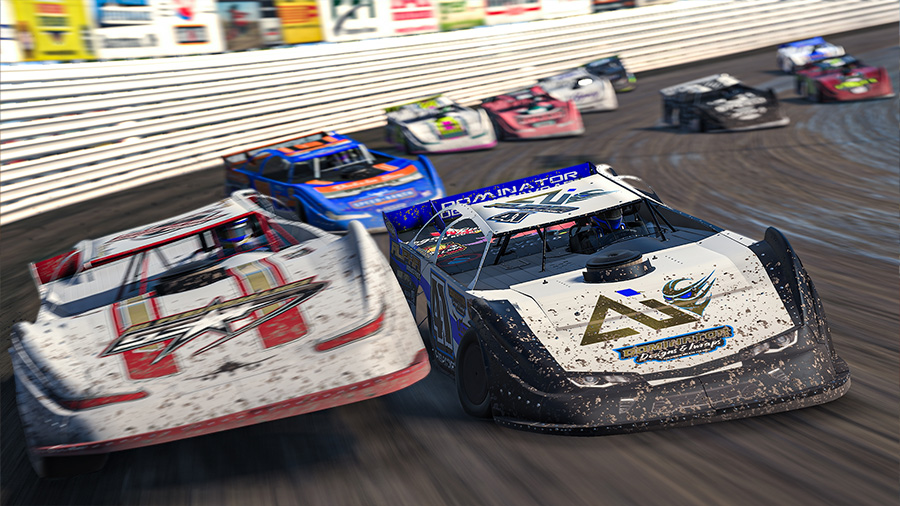 iRacing Top 10 eSports Races of 2023: World of Outlaws Late Models at Knoxville