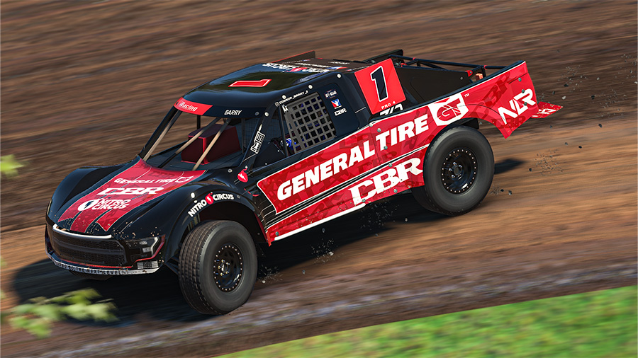 Connor Barry Clinches Second Straight iRacing Off-Road Championship; Swane, Rafoss Win at Crandon