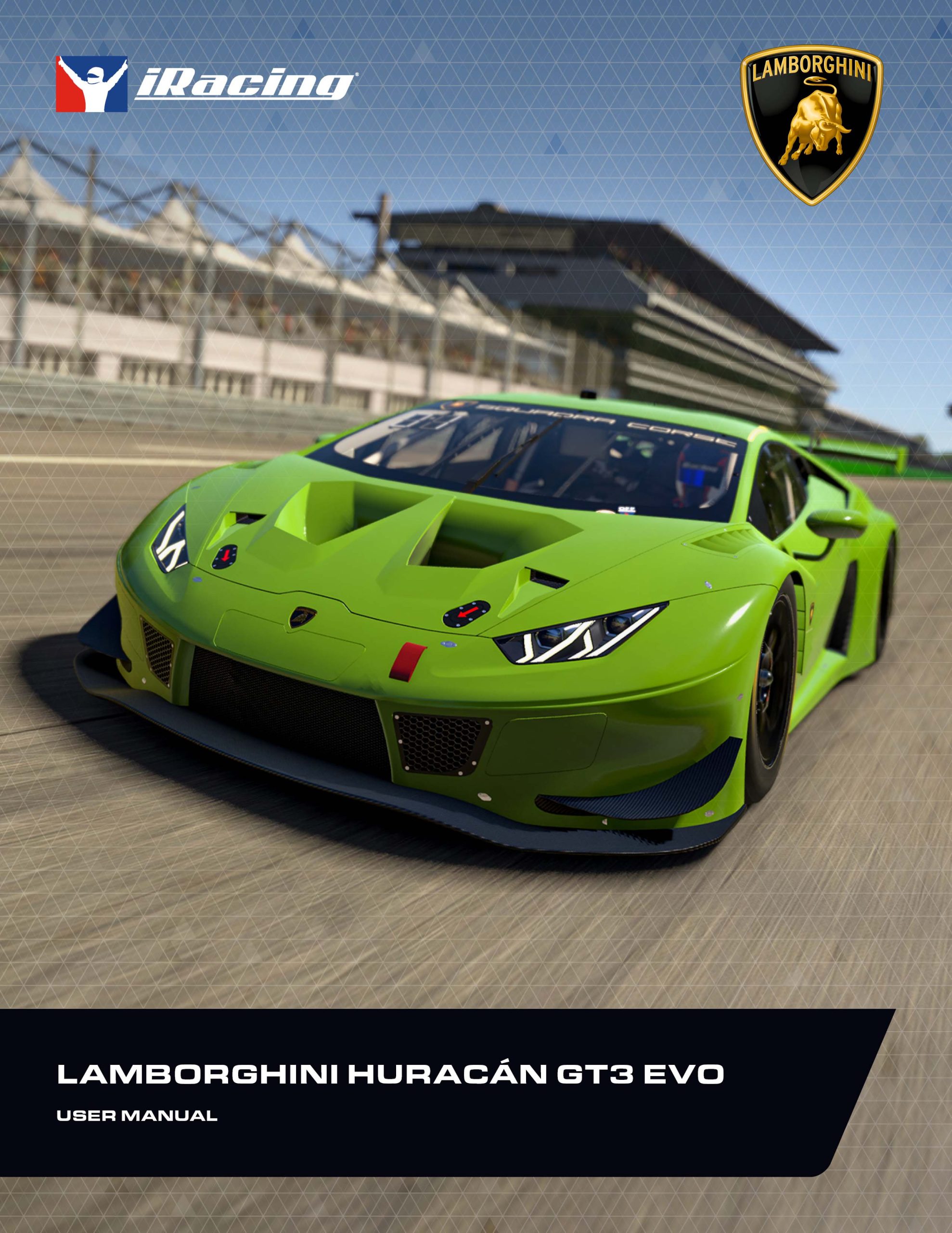 Lamborghini Huracan GT3 Evo User Manual