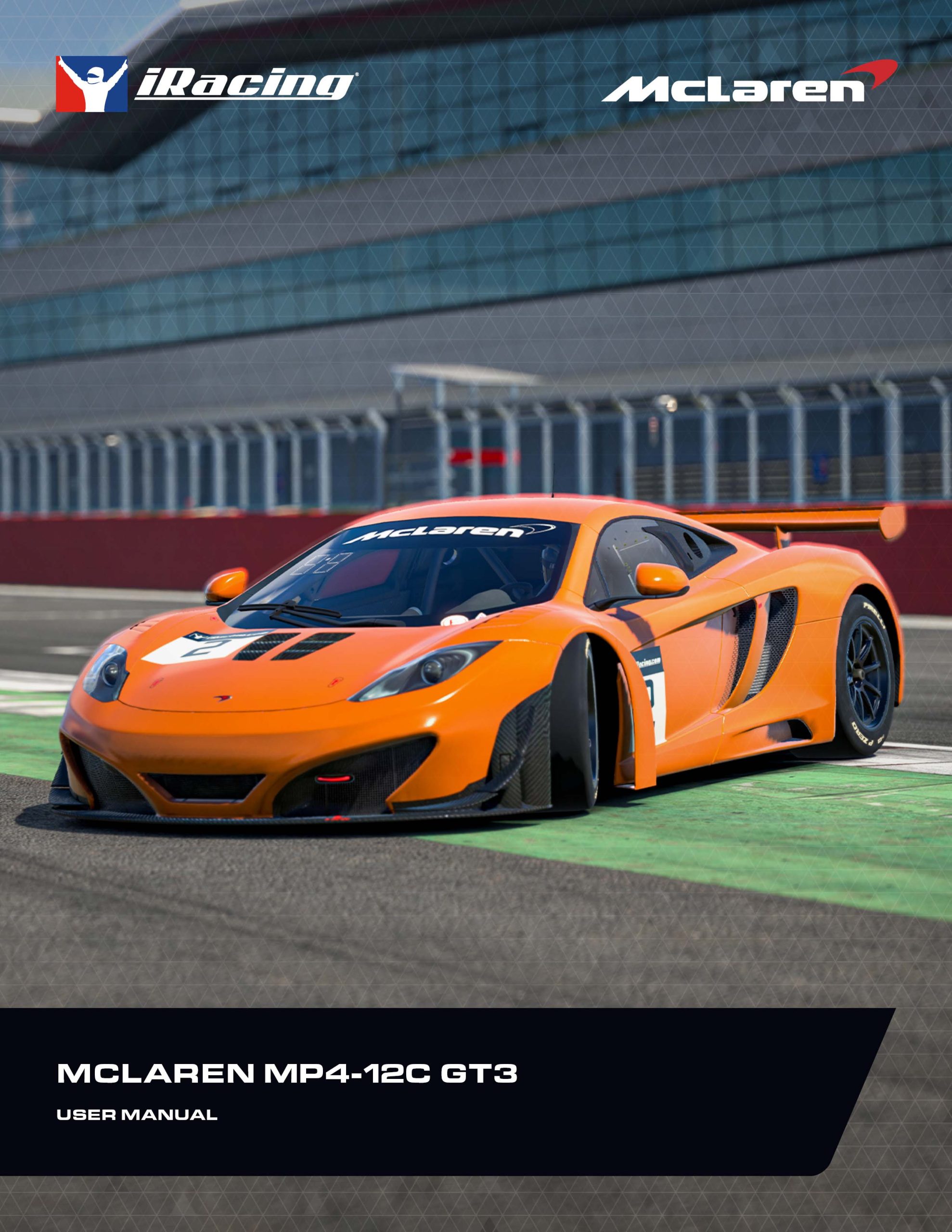 McLaren MP4-12C GT3 User Manual