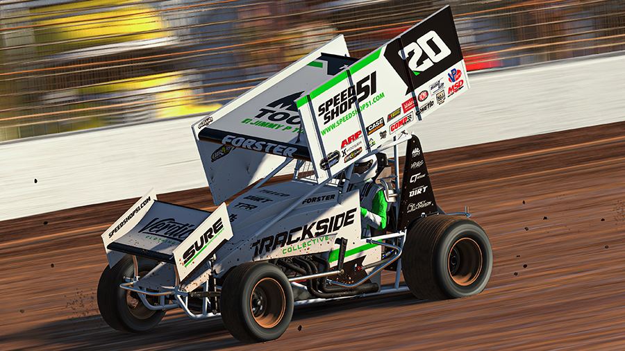 Aiden Forster claims 2023-24 World of Outlaws Thrustmaster Sprint Cars championship at Charlotte by tiebreaker